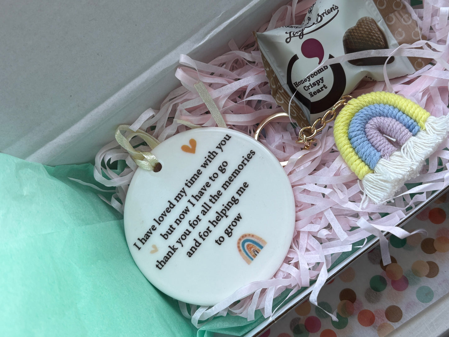 Thank You Teacher for Helping Me Grow GiftyBox