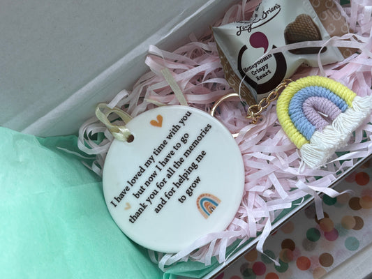 Thank You Teacher for Helping Me Grow GiftyBox